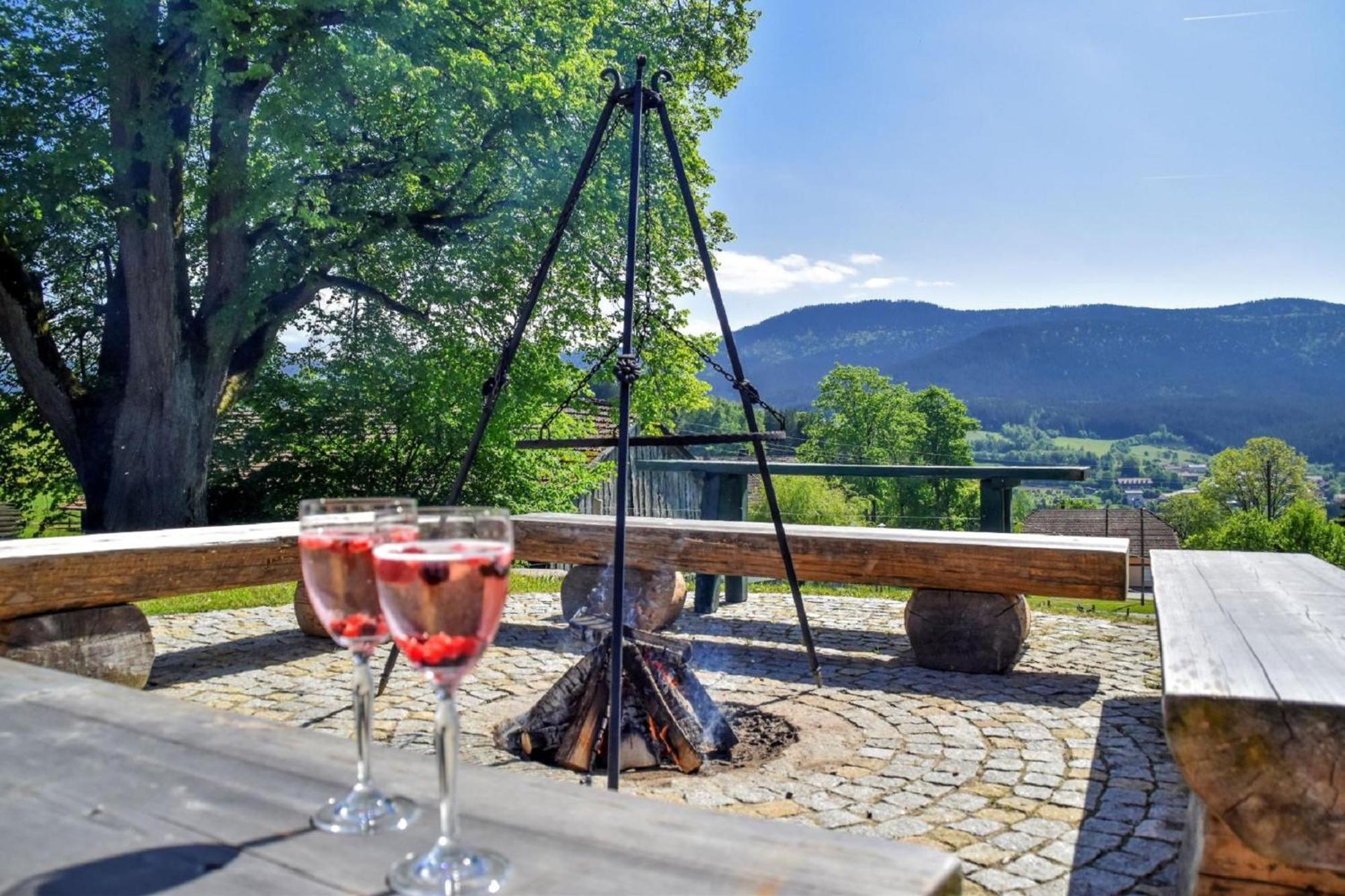 Villa Urlaub auf dem Haberlhof Lohberg Exterior foto