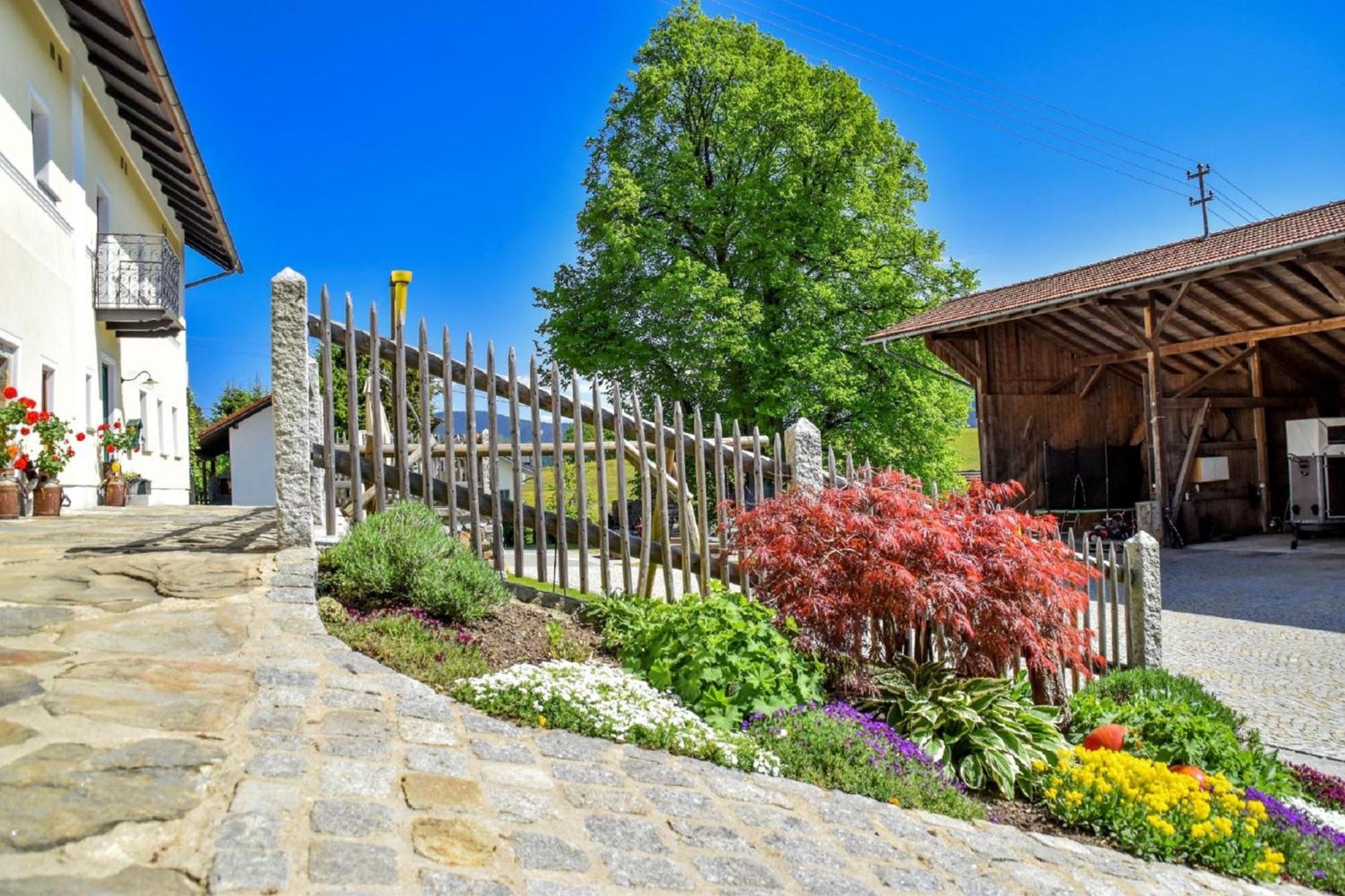 Villa Urlaub auf dem Haberlhof Lohberg Exterior foto